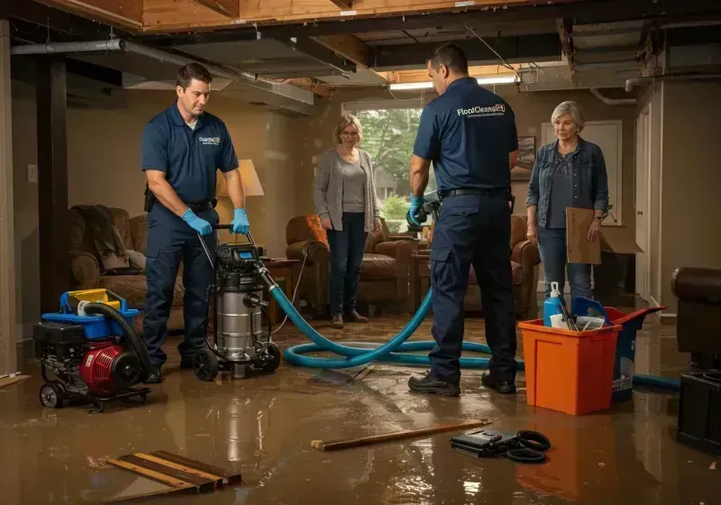 Basement Water Extraction and Removal Techniques process in Larose, LA