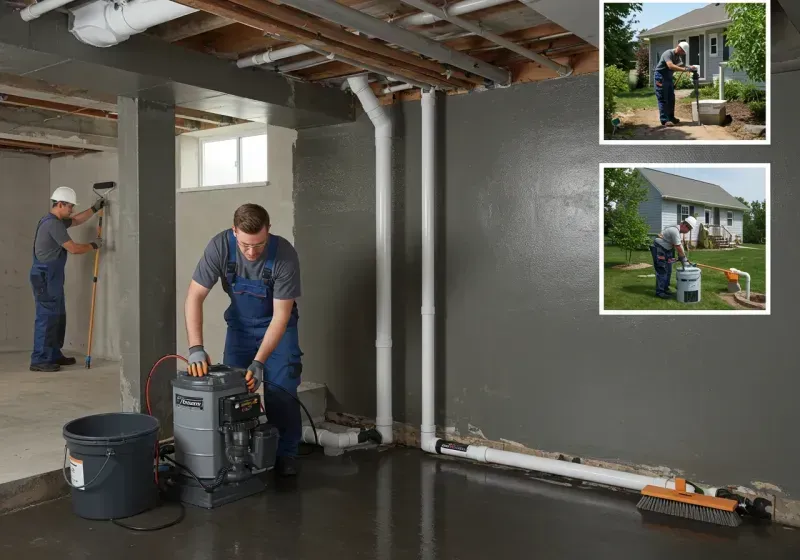 Basement Waterproofing and Flood Prevention process in Larose, LA